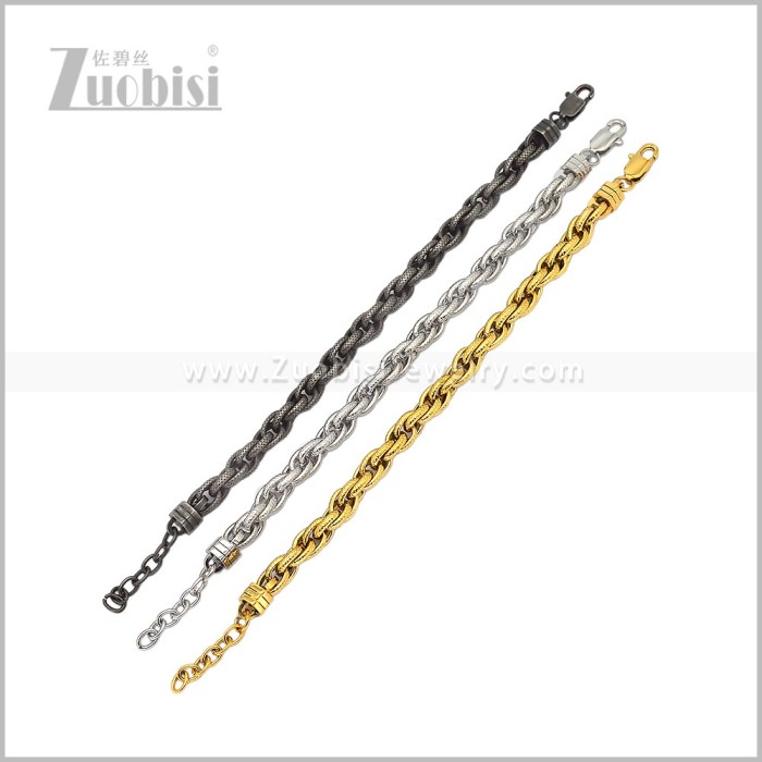 Stainless Steel Bracelet b011341S