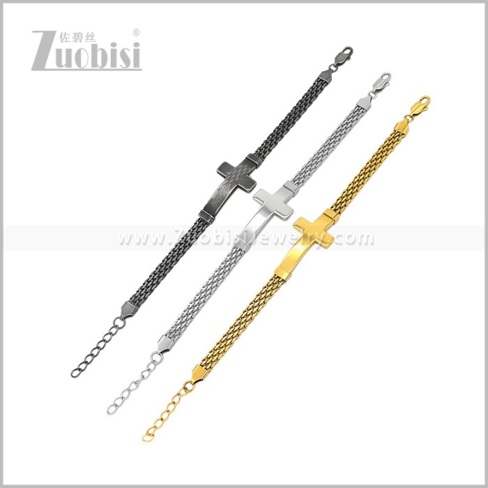 Stainless Steel Bracelet b011342S