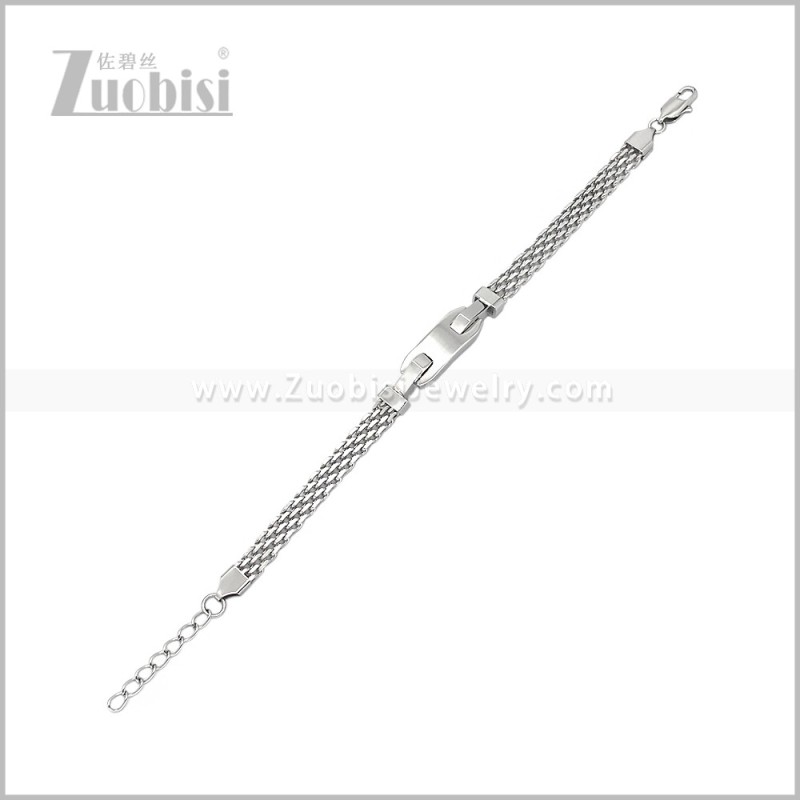 Stainless Steel Bracelet b011343S