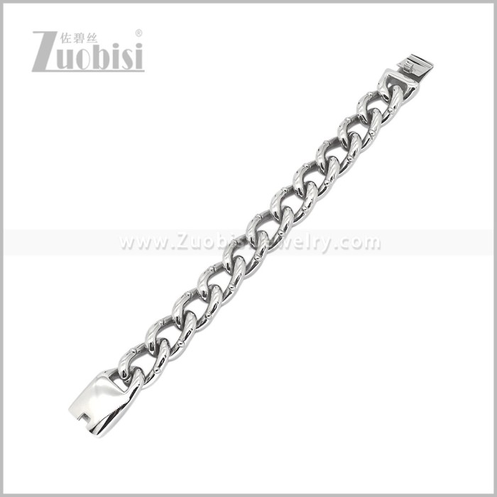 Stainless Steel Bracelet b011334S