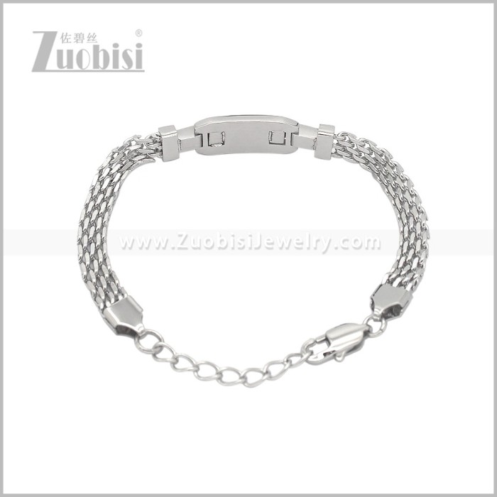 Stainless Steel Bracelet b011343S