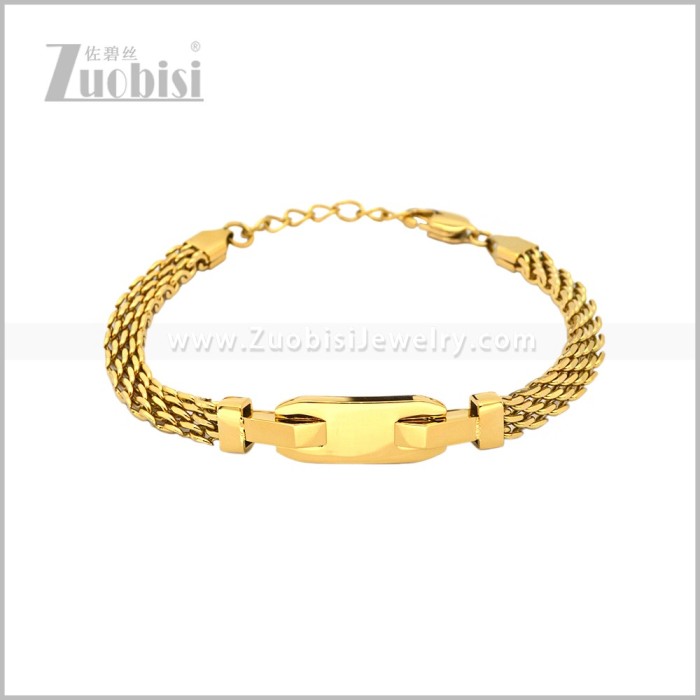 Stainless Steel Bracelet b011343G