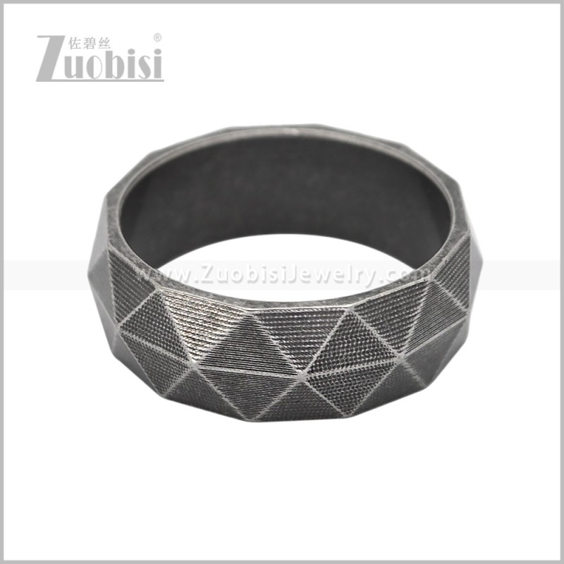 Stainless Steel Ring r011211A