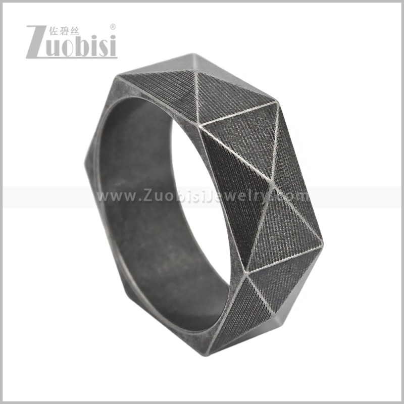 Stainless Steel Ring r011215A