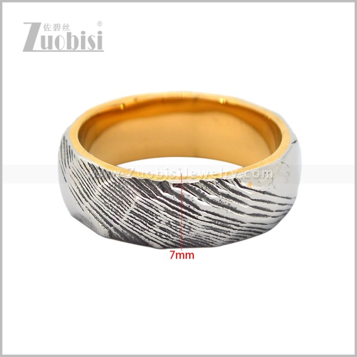 Stainless Steel Ring r011218SG