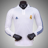 01-02 Real Madrid home Long sleeve Retro Jersey Thailand Quality