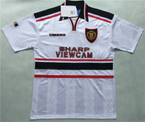 1998 Manchester United Away Retro Jersey Thailand Quality