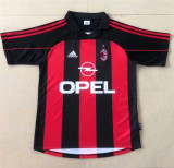00-02 AC Milan home Retro Jersey Thailand Quality