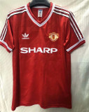 86-88 Manchester United home Retro Jersey Thailand Quality