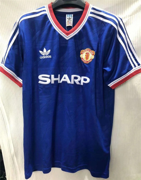 86-88 Manchester United Third Away Retro Jersey Thailand Quality