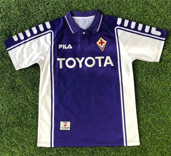 99-00 Fiorentina home Retro Jersey Thailand Quality