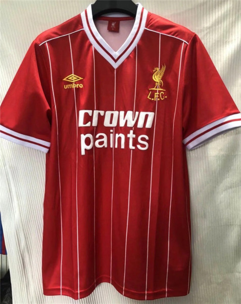 1981-84 Liverpool home Retro Jersey Thailand Quality