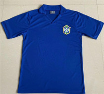1957 Brazil Away Retro Jersey Thailand Quality