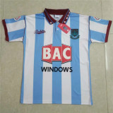 91-92 West Ham United Away Retro Jersey Thailand Quality