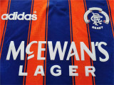 93-94 Rangers Away Retro Jersey Thailand Quality