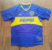 03-04 CA Boca Juniors home Retro Version Thailand Quality