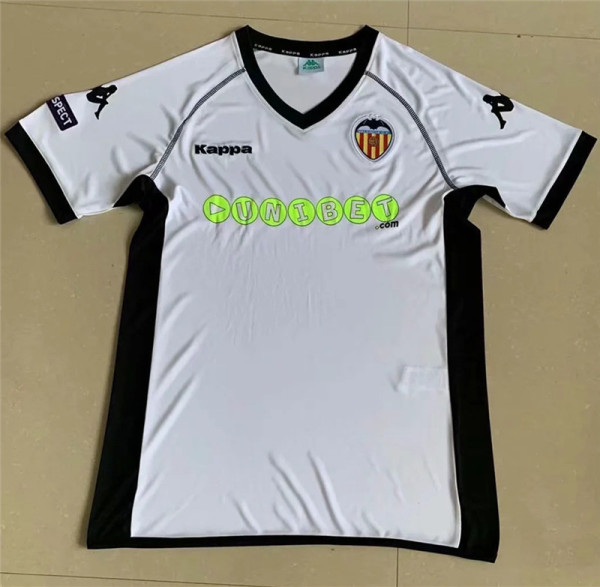 2011 Valencia CF home Retro Jersey Thailand Quality
