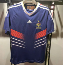 2010 France home Retro Jersey Thailand Quality