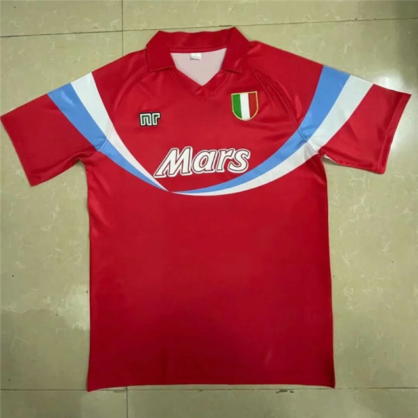 90-91 SSC Napoli Away Retro Jersey Thailand Quality