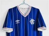 82-83 Rangers home Retro Jersey Thailand Quality