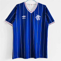 82-83 Rangers home Retro Jersey Thailand Quality