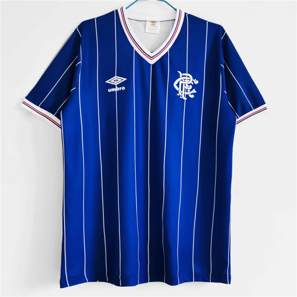 82-83 Rangers home Retro Jersey Thailand Quality