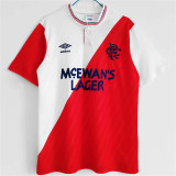 87-88 Rangers Away Retro Jersey Thailand Quality