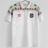 90-92 Wales Away Retro Jersey Thailand Quality