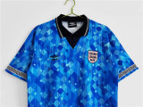 1990 England Away Retro Jersey Thailand Quality