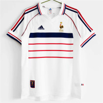 1998 France Away Retro Jersey Thailand Quality
