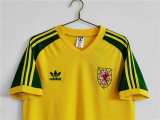 1982 Wales Away Retro Jersey Thailand Quality