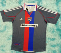 00-01 Olympique Lyonnais Away Retro Jersey Thailand Quality