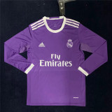 Long sleeve 16-17 Real Madrid Away Retro Jersey Thailand Quality