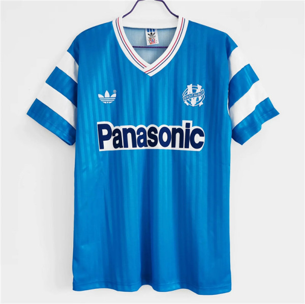 1990 Marseille Away Retro Jersey Thailand Quality