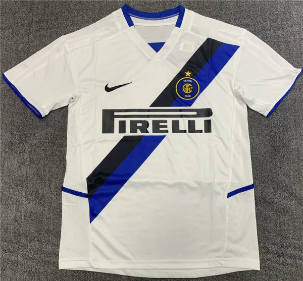 02-03 Inter milan Away Retro Jersey Thailand Quality