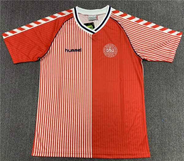 1986 Denmark home Retro Jersey Thailand Quality
