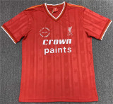 1985-1986 Liverpool home Retro Jersey Thailand Quality
