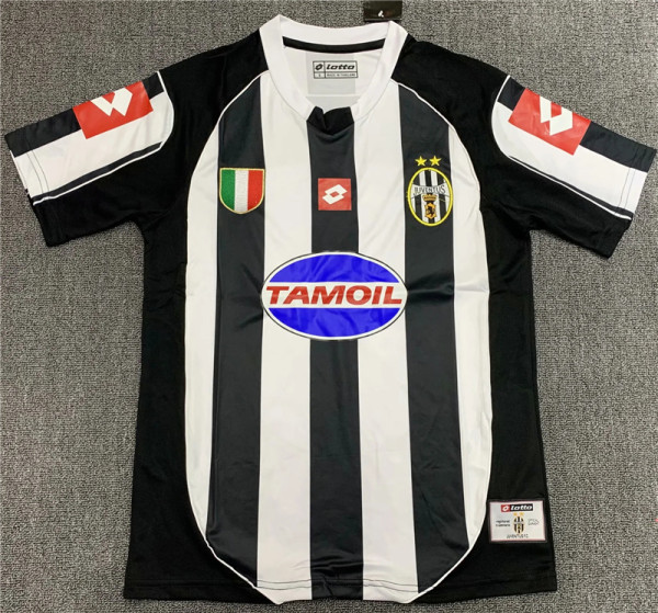 02-03 Juventus FC home Retro Jersey Thailand Quality