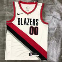 Portland Trail Blazers 21赛季 开拓者 主场 白色 00号 安东尼