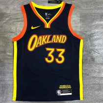 Golden State Warriors 21赛季勇士队城市版33号