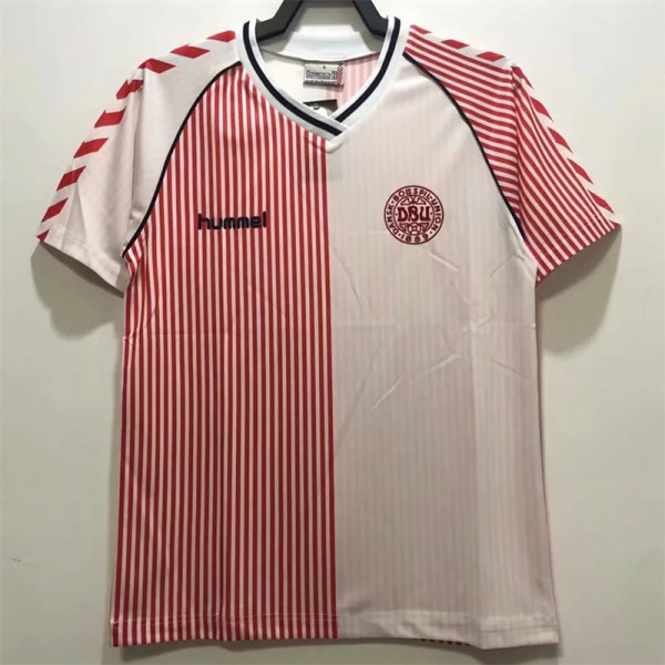 1986 Denmark Away Retro Jersey Thailand Quality
