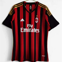 13-14 AC Milan home Retro Jersey Thailand Quality