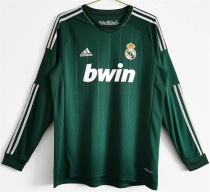 Long sleeve 12-13 Real Madrid Third Away Retro Jersey Thailand Quality