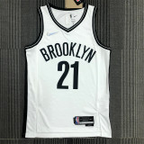 Brooklyn Nets 75周年 篮网队 白色 21号 阿尔德里奇