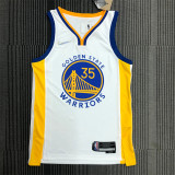 Golden State Warriors  75周年 勇士队 白色 35号 杜兰特