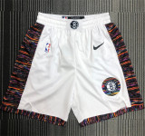 Brooklyn Nets   篮网队迷彩（白色） 短裤