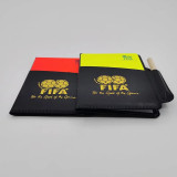 FIFA The referee's book of red and yellow cards