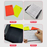 FIFA The referee's book of red and yellow cards