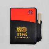 FIFA The referee's book of red and yellow cards