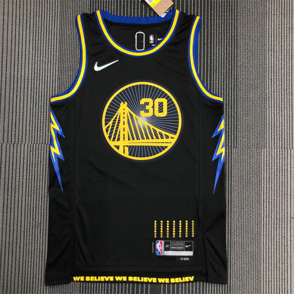Golden State Warriors 22赛季 勇士队 城市版 30号 库里